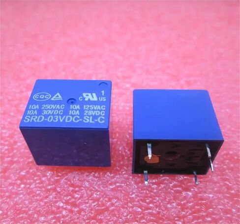 3V RELAY SRD-03VDC-SL-C SRD-03VDC SRD 03VDC-SL-C 3VDC 10A 250VAC T 73 DIP5 20PCS in Saudi Arabia