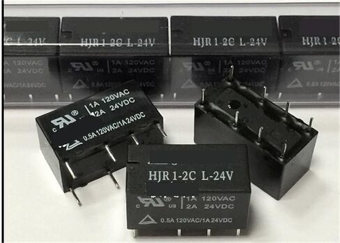 HJR1-2C-L-24V HJR1-2C-L-24VDC HJR 1-2C-L-24V HJR1-2C L-24V 24VDC DC24V 24V 2A DIP8 5Pcs in Saudi Arabia