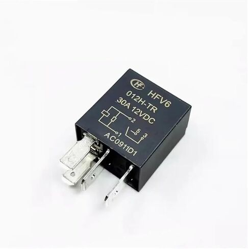 RELAY HFV6 012H-TR (107 HFV6 012HTR (107) 12VDC 120V DCV12 30A 4PIN 5/10/20PCS (20pcs) in Saudi Arabia