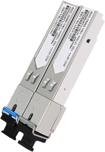 10G SM SC WDM SFP+ الوحدة النمطية 1270/1330NM الوضع المفرد 10-60km وحدة الألياف البصرية متوافقة مع التبديل (1PAIR 20km) in Kuwait