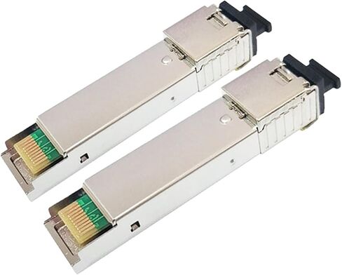10G SM SC WDM SFP+ الوحدة النمطية 1270/1330NM الوضع المفرد 10-60km وحدة الألياف البصرية متوافقة مع التبديل (1PAIR 20km) in Kuwait