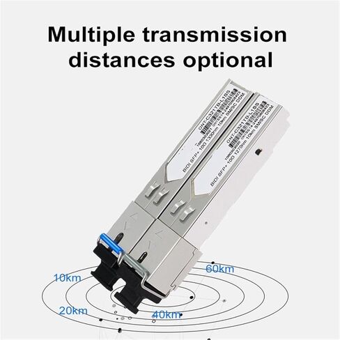 10G SM SC WDM SFP+ الوحدة النمطية 1270/1330NM الوضع المفرد 10-60km وحدة الألياف البصرية متوافقة مع التبديل (1PAIR 20km) in Kuwait