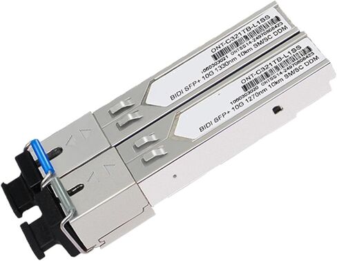 10G SM SC WDM SFP+ الوحدة النمطية 1270/1330NM الوضع المفرد 10-60km وحدة الألياف البصرية متوافقة مع التبديل (1PAIR 20km) in Kuwait