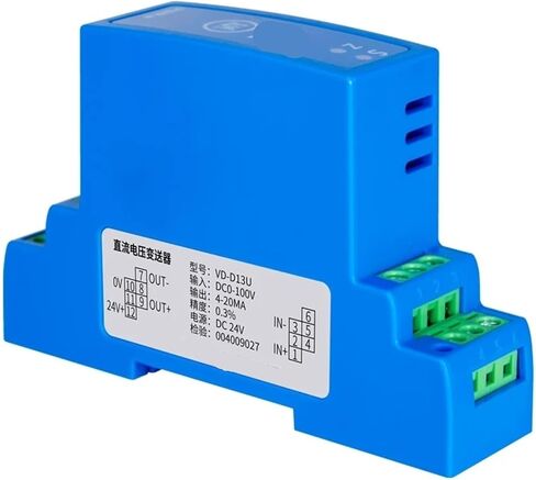 AC Voltage Transducer Voltage Sensor DC24V Voltage Transmitter 4-20mA 0-10V RS485 AC DC Voltage Sensor Transducer 0-100V 0-500V 0-300V 0-1000V Voltage Sensor Converter(Input AC 0-500V,0-5V) in Saudi Arabia