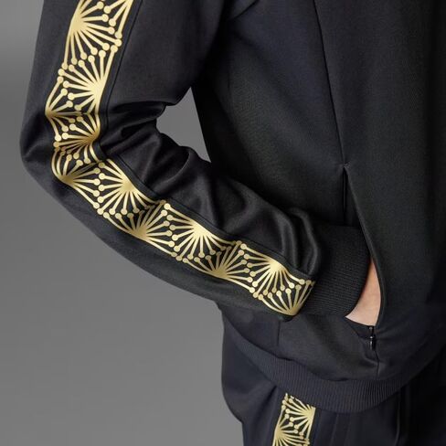 adidas ORIGINALS MEN'S MEXICO GOLD SLIM FIT TRACK JACKET, BLACK, MEDIUM in Saudi Arabia