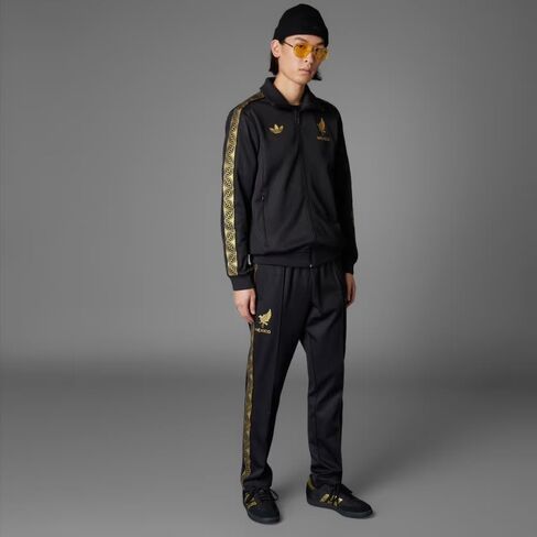 adidas ORIGINALS MEN'S MEXICO GOLD SLIM FIT TRACK JACKET, BLACK, MEDIUM in Saudi Arabia