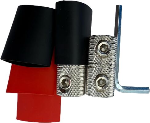 4 Gauge Wire Splicer Butt Connectors – 2 PCS Heavy-Duty Amp Wire Splicing Terminals with Heat Shrink Tubing in Kuwait