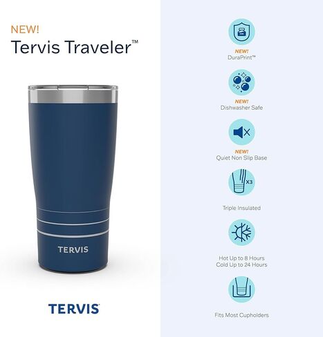 Tervis Traveler NFL New Orleans Saints - Cup Cup Tumbler Triped Triple معزول. in Saudi Arabia