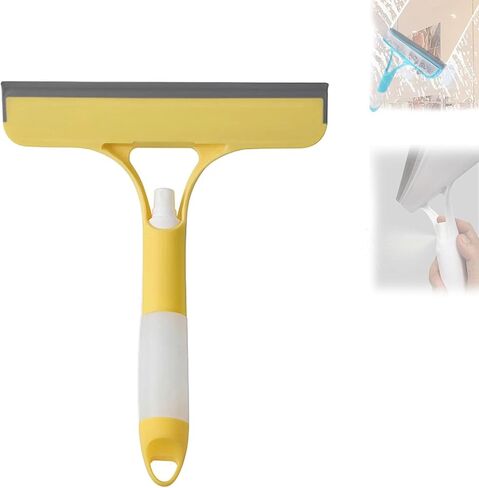 3 في 1 ممسحة الرش ، ممسحة النافذة مع رش ، رذاذ Windowsqueegee Cleaner مع زجاجة رذاذ للسيارة ، المنزل ، نوافذ المطبخ in Kuwait
