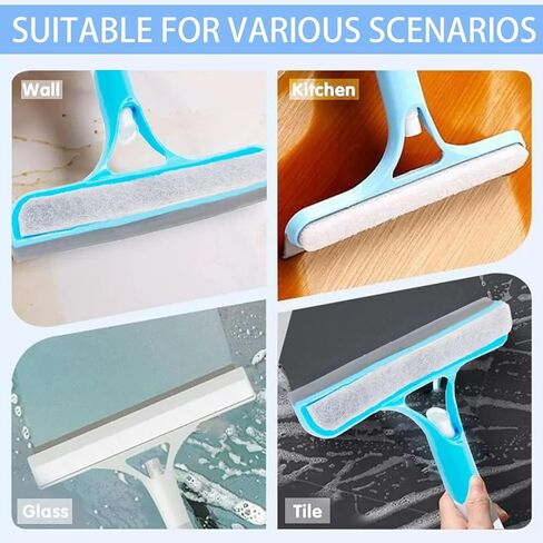 3 in 1 Spray Squeegee, Window Squeegee with Sprayer, Spray WindowSqueegee Cleaner with Spray Bottle for Car, Home, Kitchen Windows in Saudi Arabia