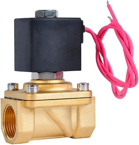 Electrical Valve 220V AC 2" DN50 Flow Control 12V Solenoid Shut-Off Valve for Water in Saudi Arabia