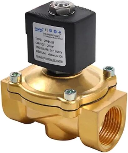 Electrical Valve 220V AC 2" DN50 Flow Control 12V Solenoid Shut-Off Valve for Water in Saudi Arabia