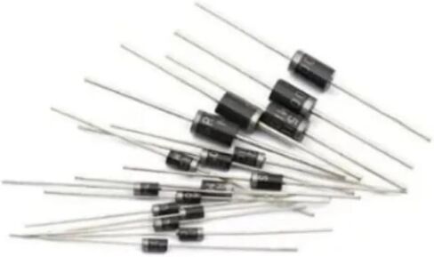 40PCS Schottky Diode INLine SB/SR1100 2100 2200 3100 3200 5100 5200 HBR2200 DO-27 (SR3100) in Saudi Arabia