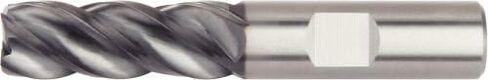WIDIA Hanita 4V0516006BW VariMill I 4V05 HP Finishing End Mill, 0.03" Rad, 1.25" LOC, 0.625" Cutting Diameter, Carbide, AlTiN, RH Cut, Weldon, 4-Flute in Saudi Arabia