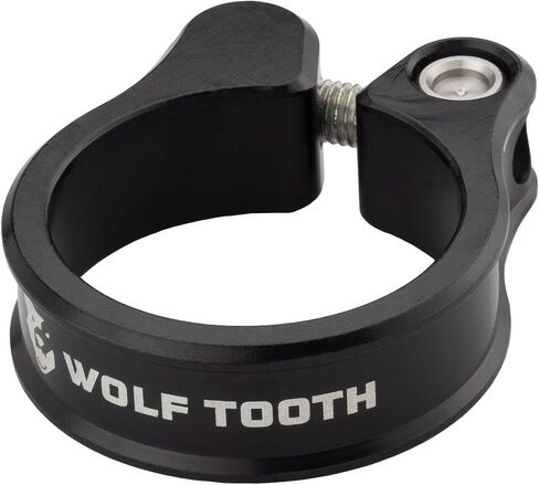 Wolf Tooth Seatpost Clamp 28.6mm Raw Silver in Saudi Arabia
