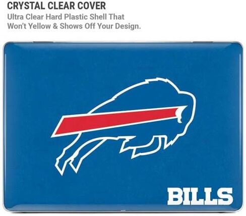 Skinit Case + Skin Accompated مع MacBook Pro 14in (2021) - فواتير NFL Buffalo المرخصة رسميًا in Saudi Arabia