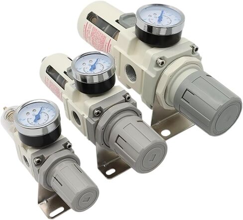 اكتب AW2000-02 AW3000-03 AW4000-04 ضاغط مرشح الهواء مرشح وحدة التحكم في زيت منظم ضغط الهواء الهوائي (AW3000-03 PC12-03) in Kuwait