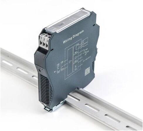 18-30VDC الطاقة الحرارية لارتفاع درجة حرارة المعزل 24VDC DIN مع مرسل إشارة درجة الحرارة 4-20MA PT100 (1 في 1 OUT ، 0-20MA_PT1000-50-300C) in Kuwait