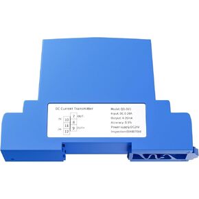 جهاز إرسال المستشعر الحالي 0-1A 0-2A 0-5A 0-10A True Root Mean Square Current Transmitter 4-20MA 0-10V 0-5V RS485 DC24V (Output RS485) in Kuwait