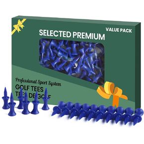 Tees Castle Castle البلاستيك خطوة لأسفل القيمة 200 عدد ، مختلط غير قابل للكسر أو نفس الارتفاع 1 ، 1 1/4 ، 2 3/4 ، 2 1/4 ، 2 ، 1 3/4 ، 1 1/2 بوصة حزمة ملونة طويلة للممارسة in Kuwait