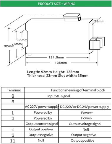 المستشعر الحالي 0-1A 0-2A 0-5A 0-10A 0-20A المحول الحالي in Kuwait