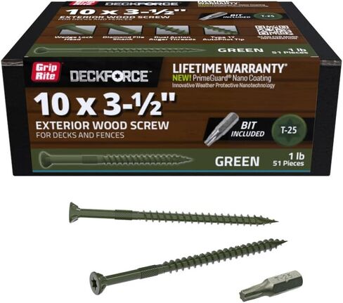 Grip-Rite GRDF312STGR1 Deckforce #10 X 3-1/2 " in Saudi Arabia