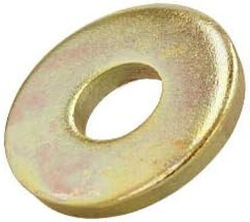 (12pcs) Belmetric M10x30 HV200 المقياس المتري ، غسالة مسطحة ، مطلي بالزنك الأصفر ، ISO 7093-1 ، غسالة جسم السيارة ، WFEHV10X30YLW in Kuwait