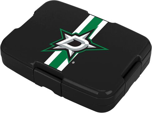 FOCO NHL Unisex-Adult Officially Licensed Team Color Stripe Primary Logo Hockey Leak Proof 5 Compartment Bento Lunch Box - Boston Bruins in Kuwait