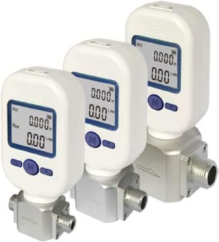 cjc Digital Gas Flow Meter Tester, Portable Gas Mass Air Nitrogen Oxygen Flow Rate Meter (MF5708 (0-100L/min)) in Saudi Arabia