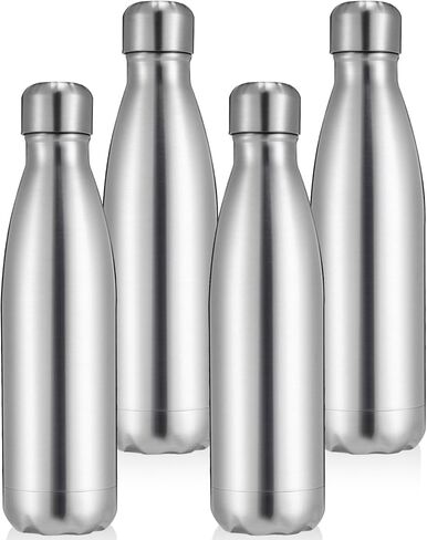 Volhoply 25oz زجاجات مياه معزولة 1/2/4 حزمة ، قارورة فراغ من الفولاذ المقاوم للصدأ مزدوج الجدار تبقي زجاجة تسرب باردة و BPA خالية in Kuwait