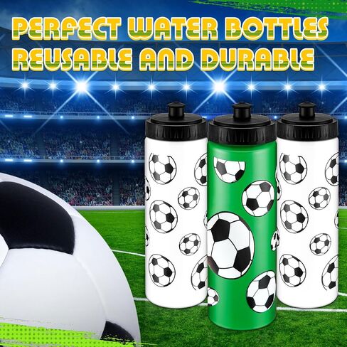 Water Bottle Bulk 20 oz Sports Ball Cup Accessories Reusable Sports Squeeze Water Bottle for Party Favor Players Lovers Team Gifts Gym for Most Bike Cage in Saudi Arabia
