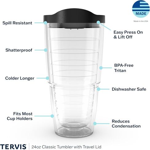 Tervis مصنوع في الولايات المتحدة الأمريكية مزدوجة الجدران NHL Florida Panthers الكأس المعزولة للبلوب in Kuwait