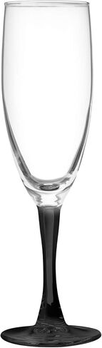 Custom Nuance Champagne Flutes by ARC 5.75 oz. Set of 10, Personalized Bulk Pack - Perfect for Hotel, Bar, Restaurant or Lounge - Clear in Saudi Arabia