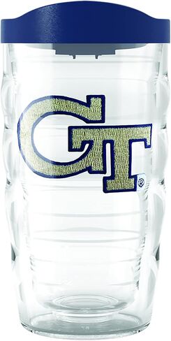 Tervis مصنوع في الولايات المتحدة الأمريكية Georgia Georgia Tech GT Coupbler Cup Cups يحافظ على المشروبات الباردة والساخنة ، 16 أوقية ، كلاسيكية in Saudi Arabia