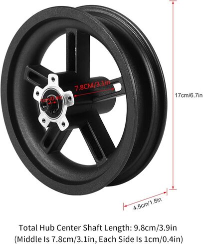 Scooter Wheel Hub مجموعة العجلات الخلفية Scooter Scooter. in Saudi Arabia