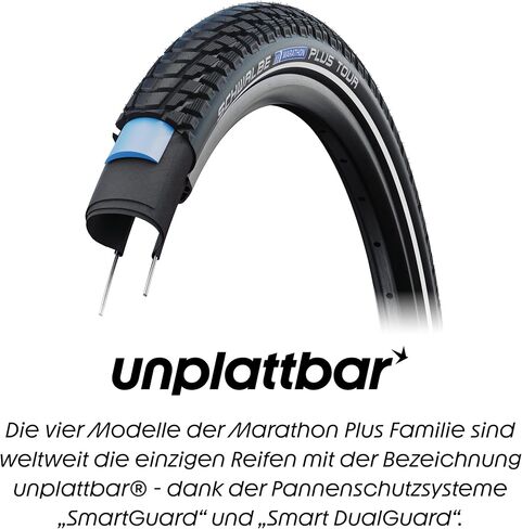 Schwalbe Marathon Plus Performance Drahtreifen // 40-622 (28x1،50 ') in Saudi Arabia