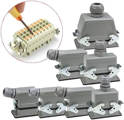 موصل الثقيلة 6-10-16-24-32-48 Core Pin Industrial Socket (24 Core Top Outlet) in Kuwait
