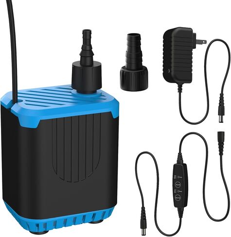 Proots 52GPH System System Mini Mini Pump-5-12V DC Ultra Quiet for Aquariums ، Hoep-ins in Kuwait
