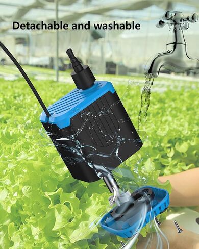 Proots 52GPH System System Mini Mini Pump-5-12V DC Ultra Quiet for Aquariums ، Hoep-ins in Kuwait