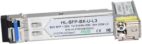 ! 1.25G 3KM WDM SFP 1310/1550nm SC/LC Connector DOM Single Fiber Transceiver 2 Pairs(LC) in Saudi Arabia