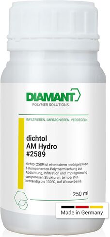 Dichtol AM Hydro لختم ومطبوعات ثلاثية الأبعاد ، وكيل الختم للتصنيع الإضافي ، وسدادات خالية من المذيبات للأجزاء المطبوعة ثلاثية الأبعاد (250 مل) in Saudi Arabia