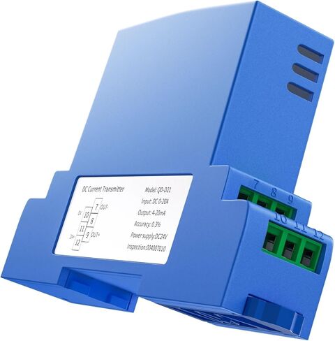 جهاز إرسال المستشعر الحالي 0-1A 0-2A 0-5A 0-10A True Root Mean Square Current Transmitter 4-20MA 0-10V 0-5V RS485 DC24V (Output RS485) in Kuwait