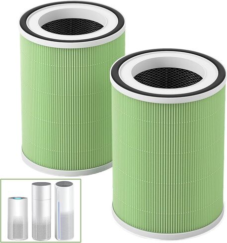 2 حزمة كيلو H13 ترشيح HEPA True متوافق مع Afloia Kilo ، Kiloplus ، Kilopro ، Miro ، Miro Pro و Morento Mr-Kilo ، Kalo Air Purtier ، ترشيح 360 ° 4 مراحل in Saudi Arabia