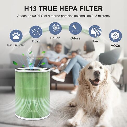 2 حزمة كيلو H13 ترشيح HEPA True متوافق مع Afloia Kilo ، Kiloplus ، Kilopro ، Miro ، Miro Pro و Morento Mr-Kilo ، Kalo Air Purtier ، ترشيح 360 ° 4 مراحل in Saudi Arabia