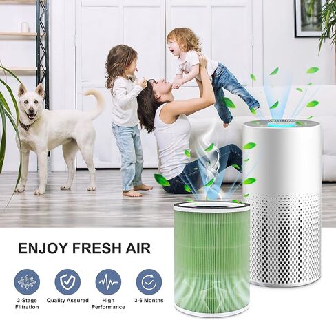 2 حزمة كيلو H13 ترشيح HEPA True متوافق مع Afloia Kilo ، Kiloplus ، Kilopro ، Miro ، Miro Pro و Morento Mr-Kilo ، Kalo Air Purtier ، ترشيح 360 ° 4 مراحل in Saudi Arabia