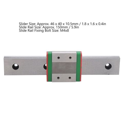 MGW12C 150 1R دليل السكك الحديدية الخطي المصغر الفولاذ المقاوم للصدأ لتطبيقات الآلات الدقيقة in Kuwait