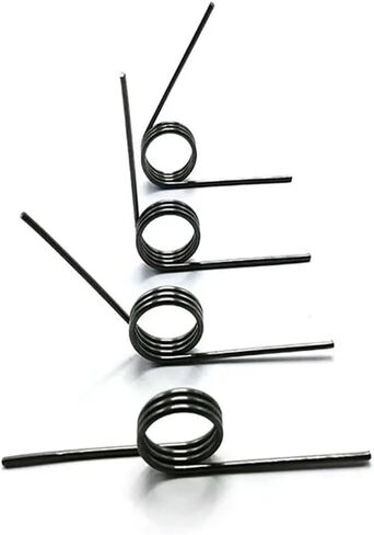 Compression Spring 10pcs WD 1.0mm Angle 60/90/120/180 Degree V-Shaped Torsion Spring Helical Torsion Spring 65Mn(6 LAPS-120DEGREES) in Saudi Arabia