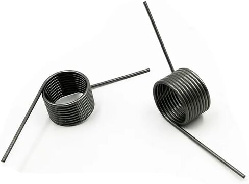 Compression Spring 10pcs WD 1.0mm Angle 60/90/120/180 Degree V-Shaped Torsion Spring Helical Torsion Spring 65Mn(6 LAPS-120DEGREES) in Saudi Arabia