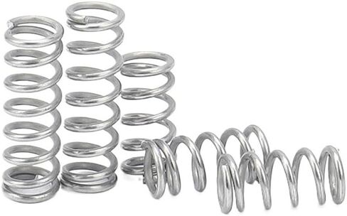 Compression Spring 10pcs 304 Stainless Steel Coil Springs Wire Dia 0.7 0.8mm OD 5-12mm Long 10-50mm Mini Return Spring Return Springs(25mm) in Saudi Arabia
