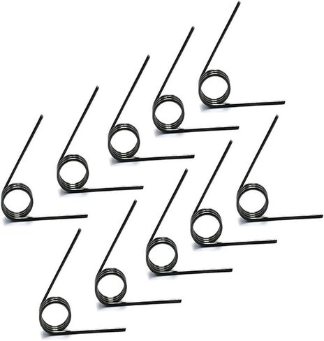 Compression Spring 10pcs Torsion Springs 60/90/120/180 Degrees V-Shaped Torsional Spring, WD 1.2mm Mini Torsion Springs Assorted for Home Repair & DIY Project in Saudi Arabia